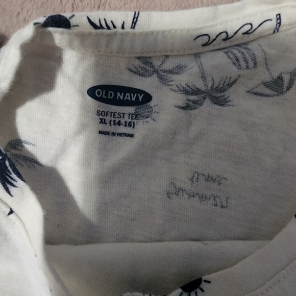 OLD Navy Softest Printed Scoop-Neck T-Shirt for Girls Size XL - Picture 5 of 5